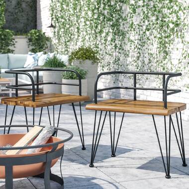 Industrial outdoor dining deals set